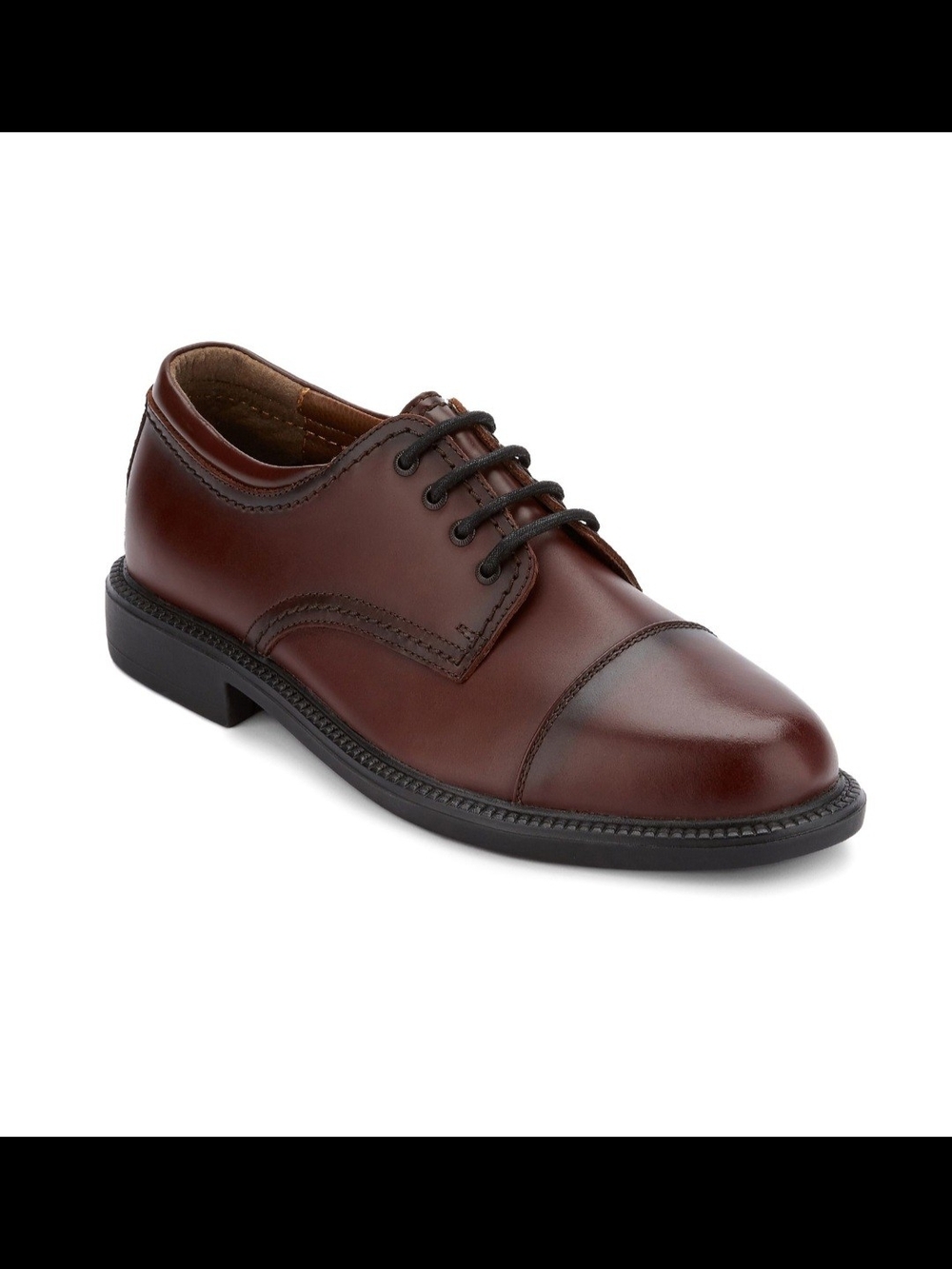 Dockers Men's Cap-Toe Gordon in Brown Leather, 8W